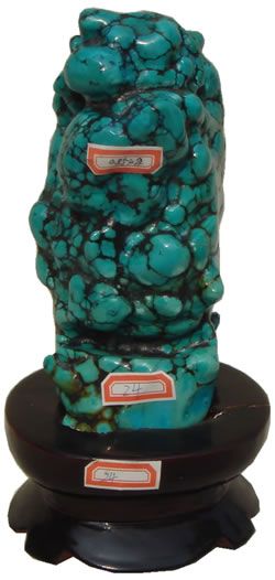 Turquoise viewing jewelry